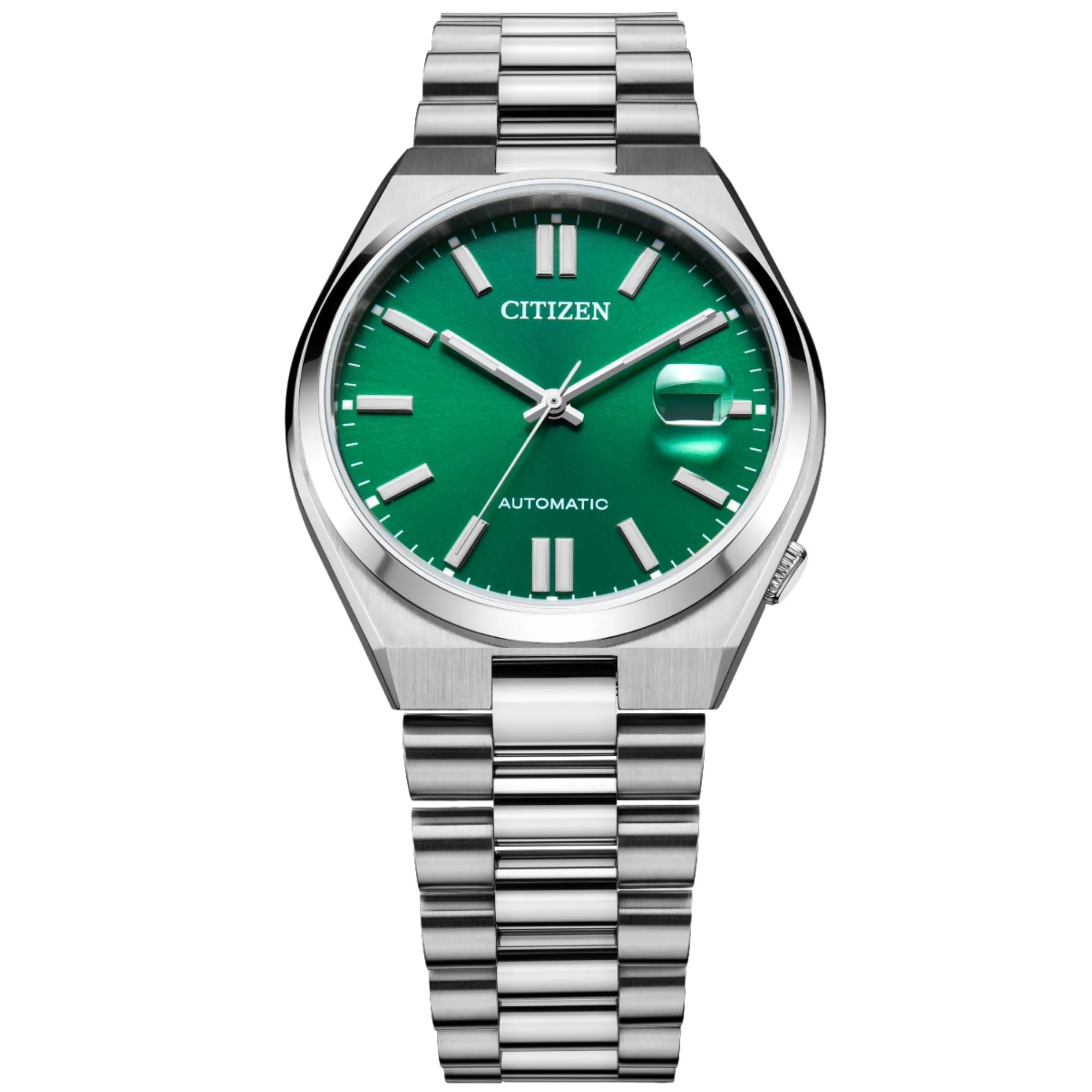 Relógio Citizen Tsuyosa Automático Verde NJ0150-81X