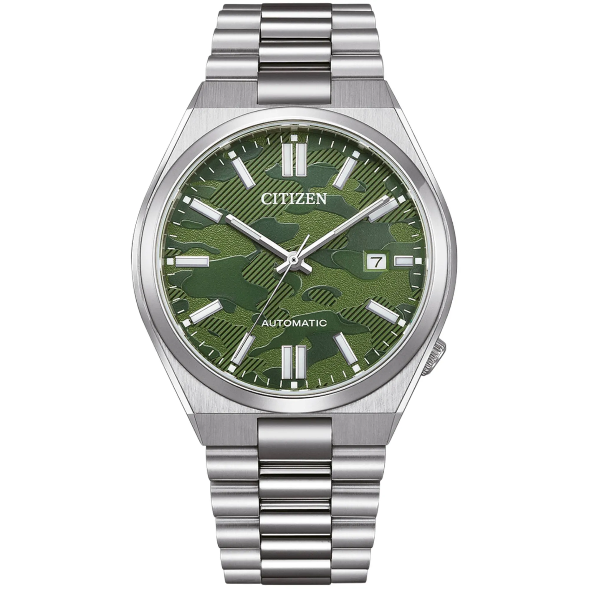 Relógio Citizen Tsuyosa Automático Verde NJ0159-86X