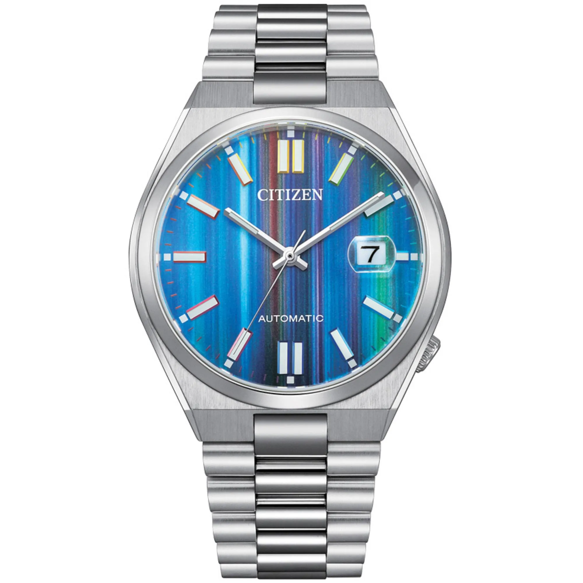 Relógio Citizen Tsuyosa Special Edition Automático Arco-Íris NJ0151-53W