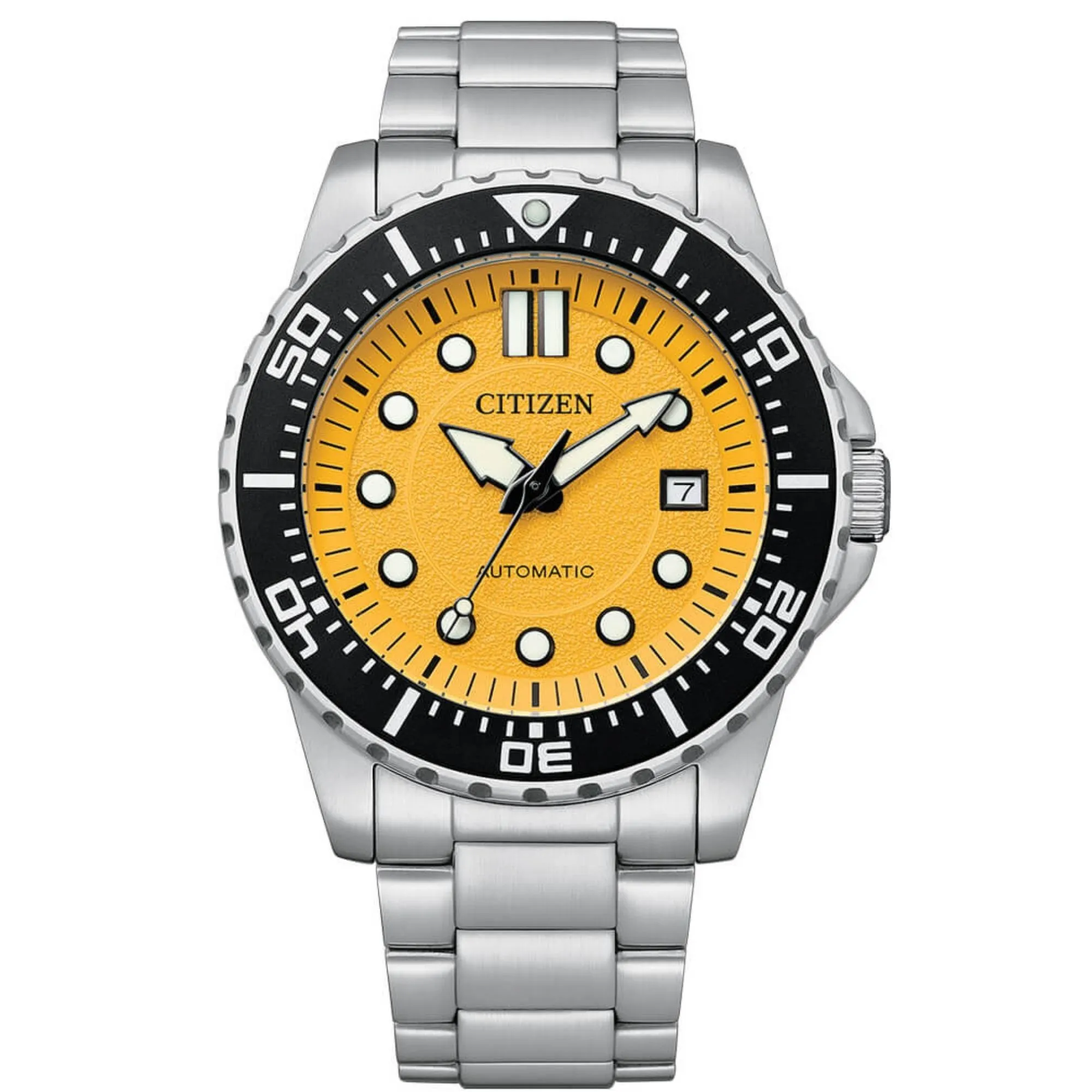 Relógio Citizen Urban Diver Automático Amarelo NJ0170-83Z