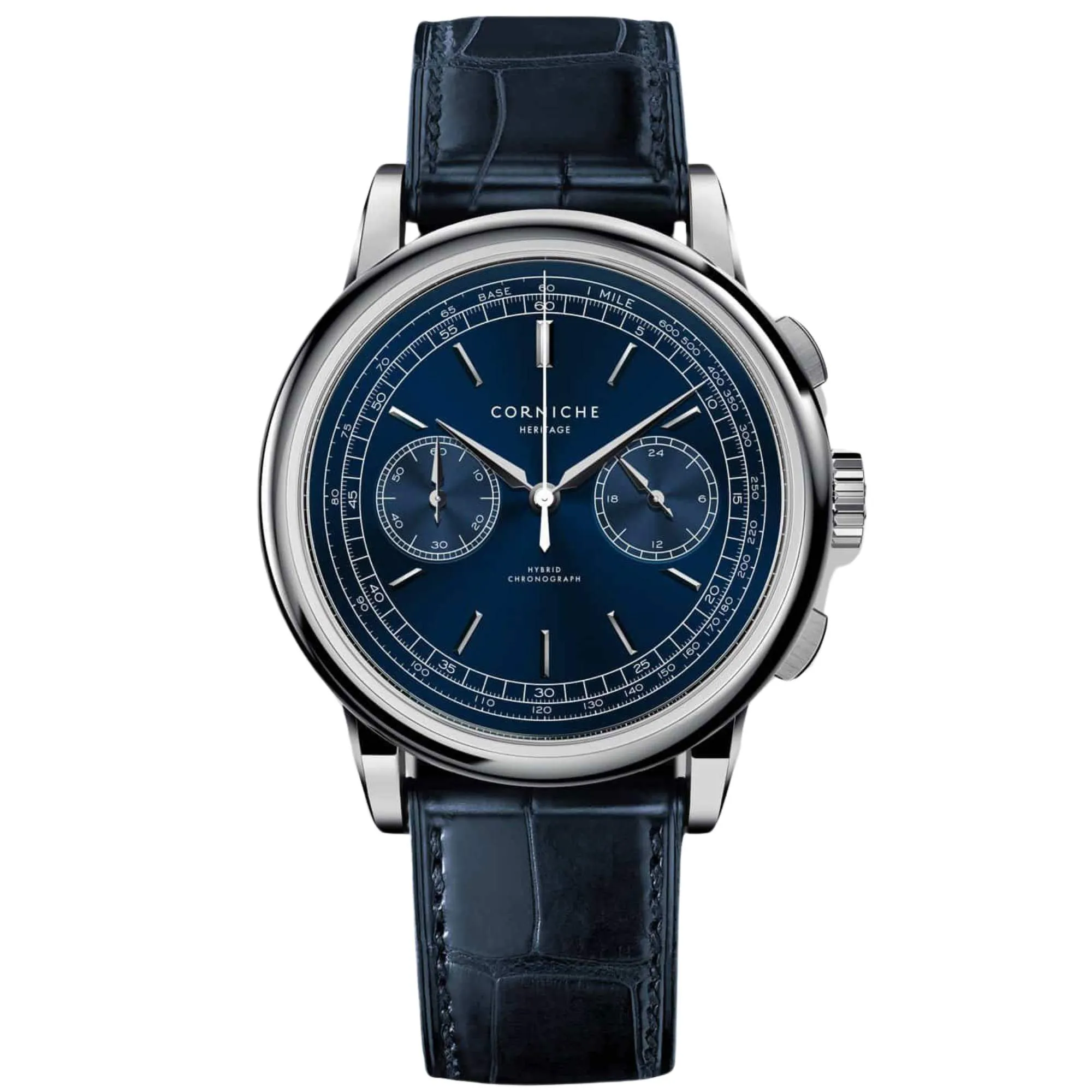 Relógio Corniche Heritage Chrono Limited Edition Azul