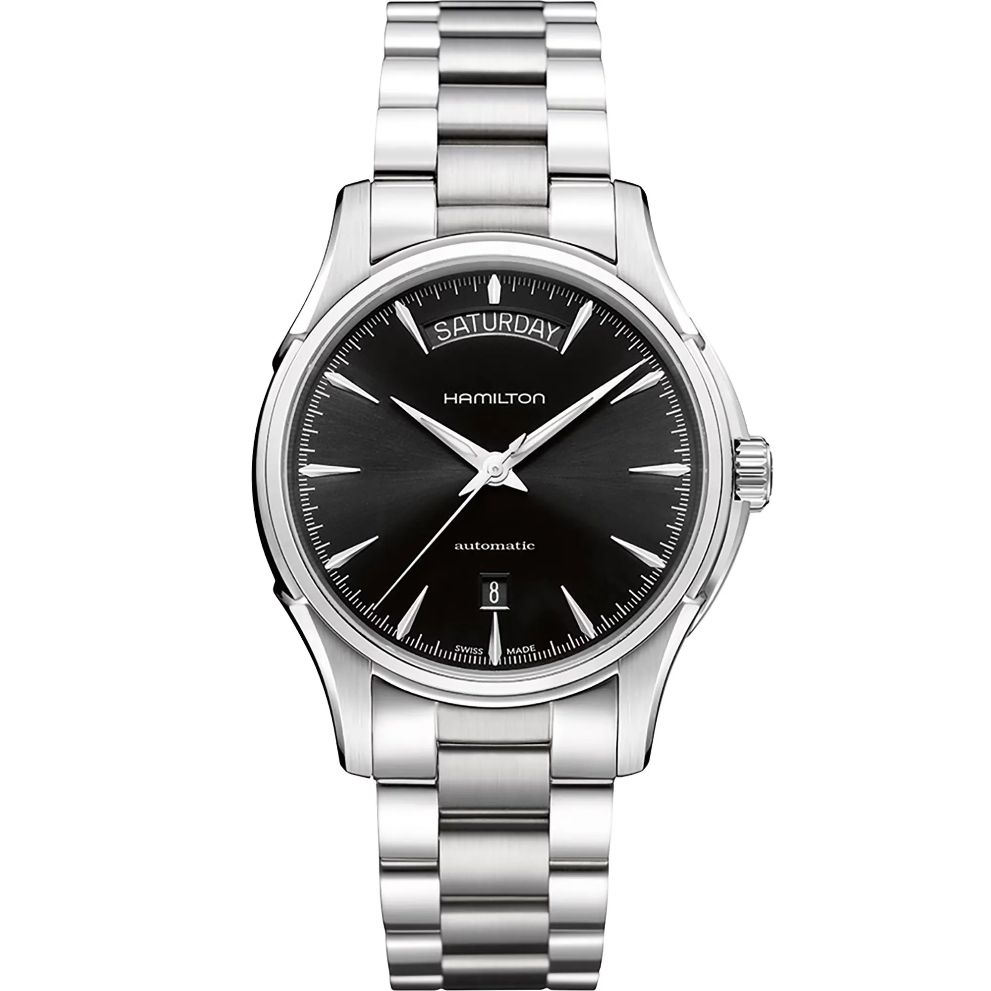 Relógio Hamilton jazzmaster Automático Preto H32505131