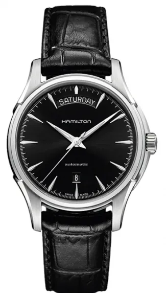 Relógio Hamilton Jazzmaster Automático Preto H32505731