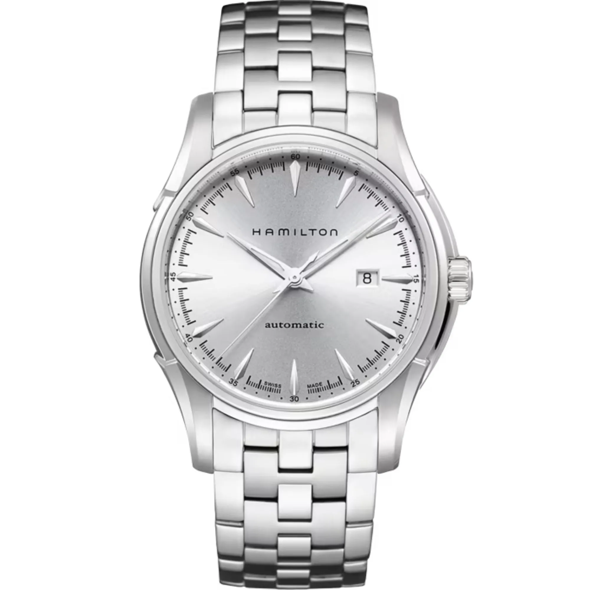 Relógio Hamilton Jazzmaster Viewmatic Prata H32715151