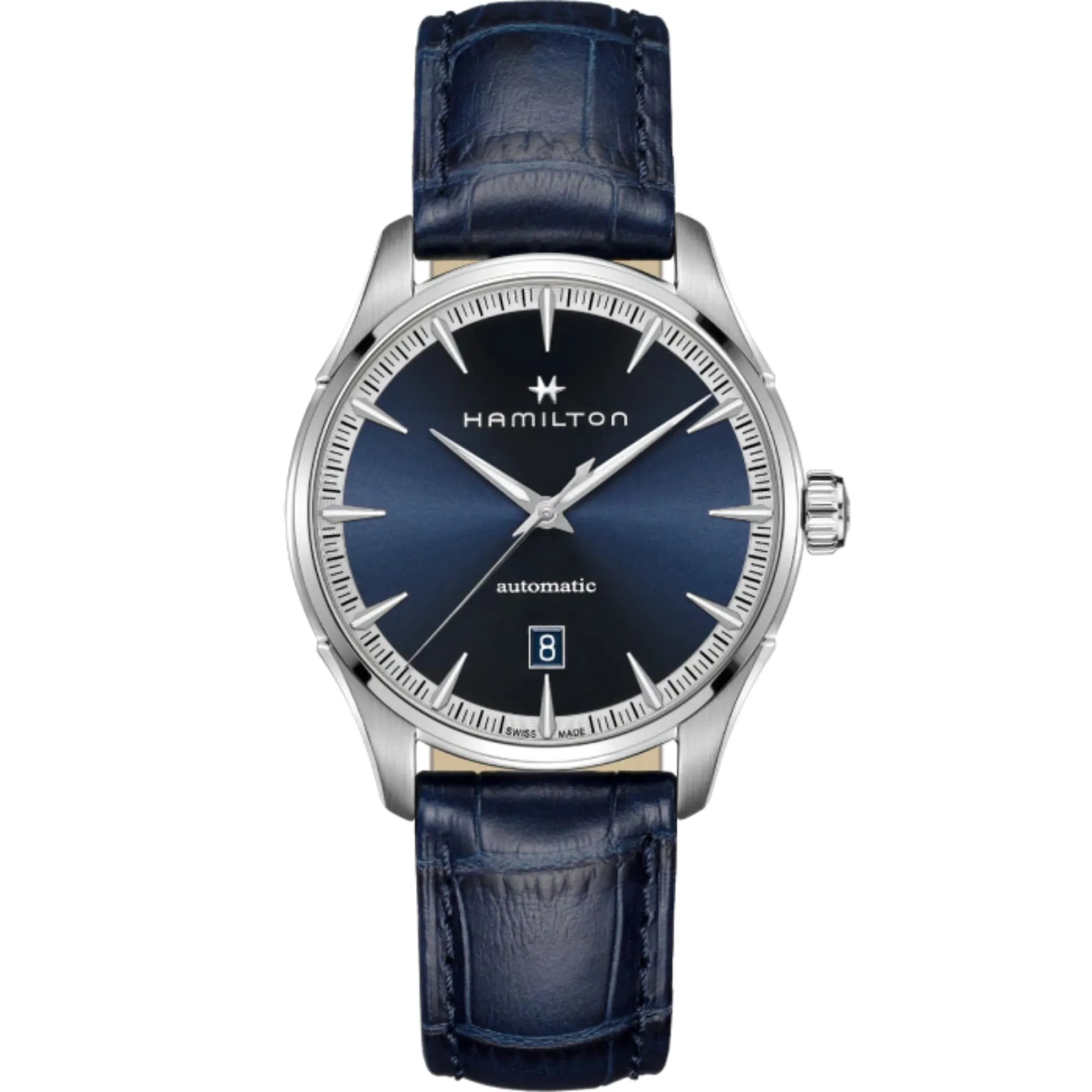 Relógio Hamilton Jazzmaster Automático Azul H32475640