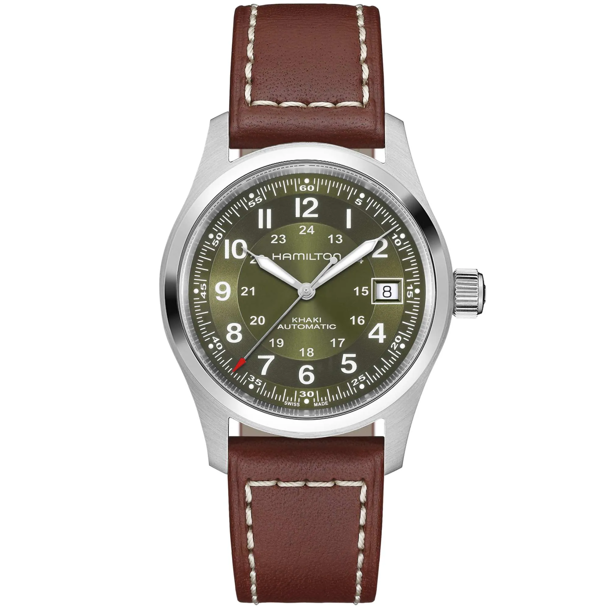 Relógio Hamilton Khaki Field Automático  Verde H70455560