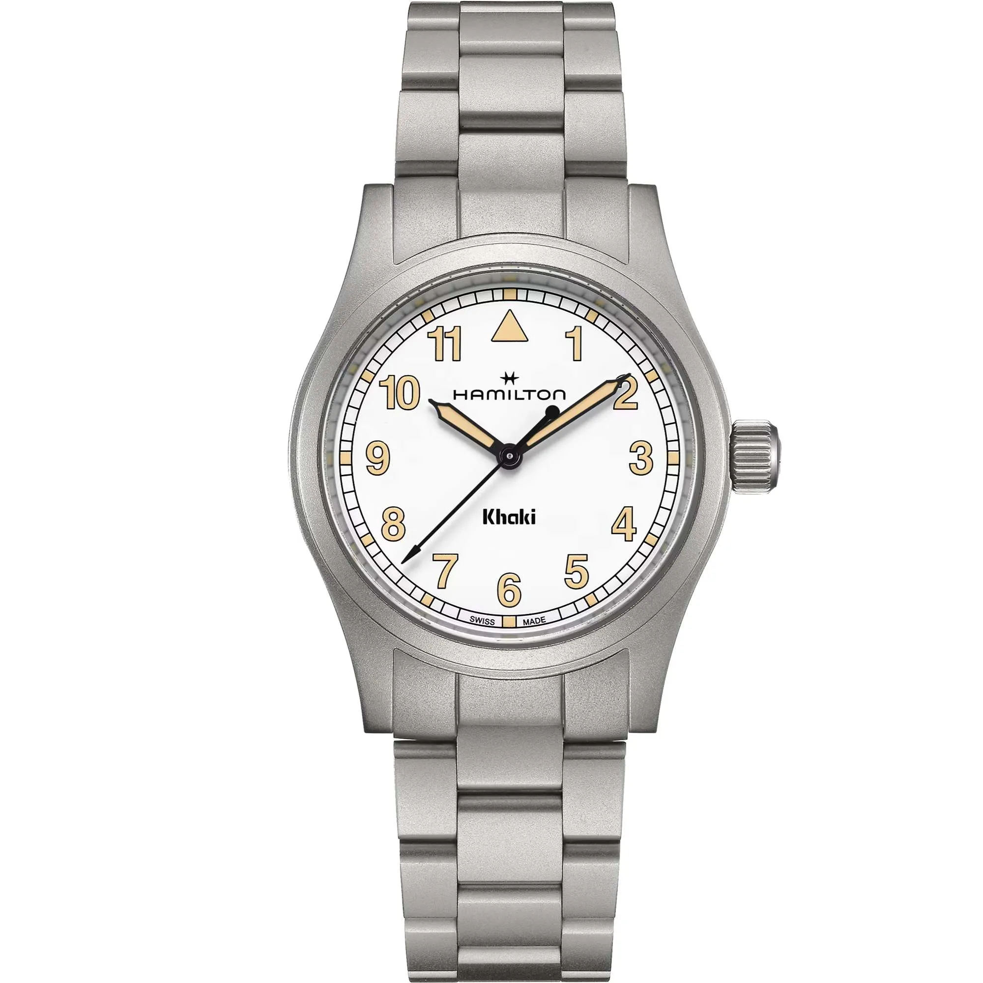 Relógio Hamilton Khaki Field Branco H69401110