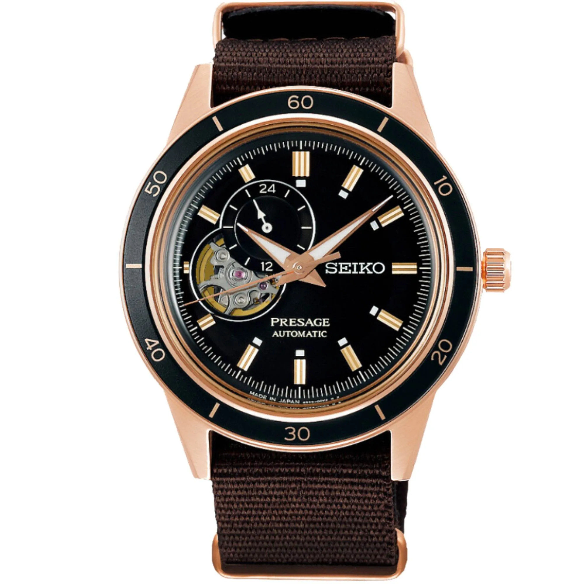 Relógio Seiko Presage Style 60 Automático Rose SSA426J1