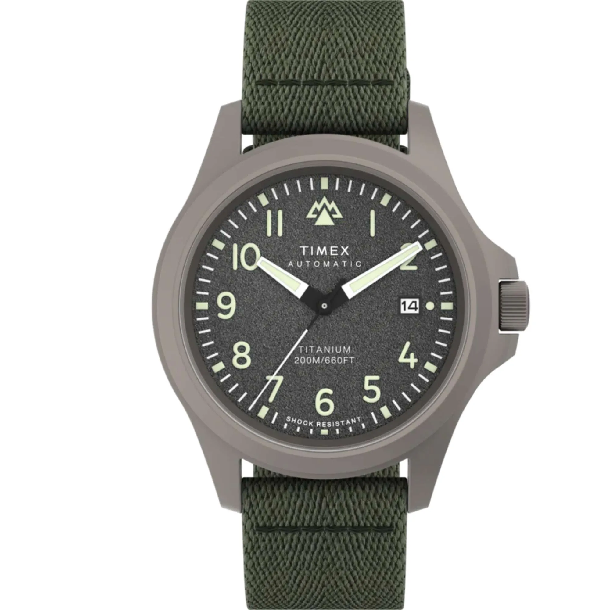 Relógio Timex Expedition Automático Titanio Preto TW2V95300