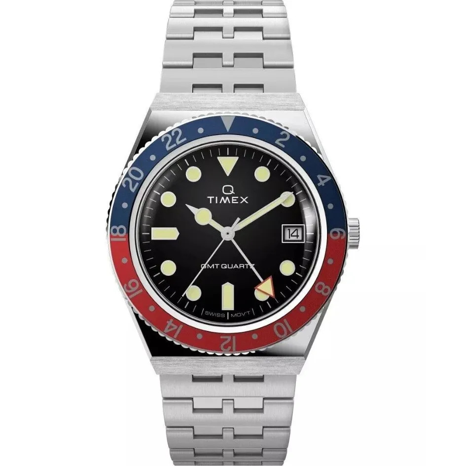 Relógio Timex Q Diver GMT TW2V38000