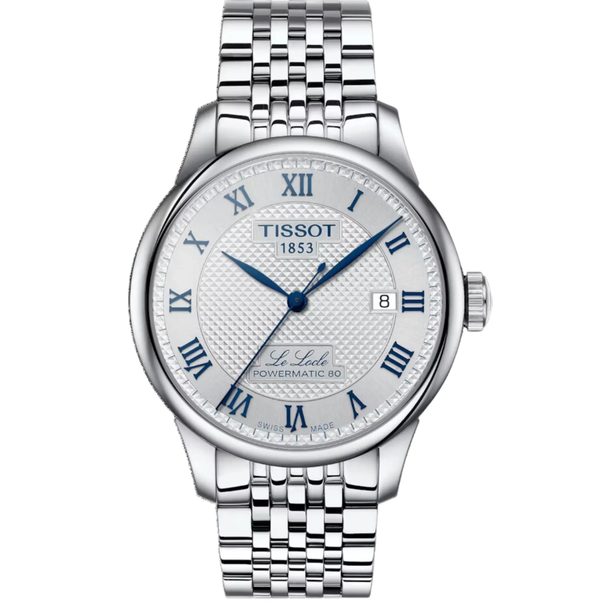 Relógio Tissot Le Locle Powermatic 80 Edition 20Th Anniversary Prata T006.407.11.033.03