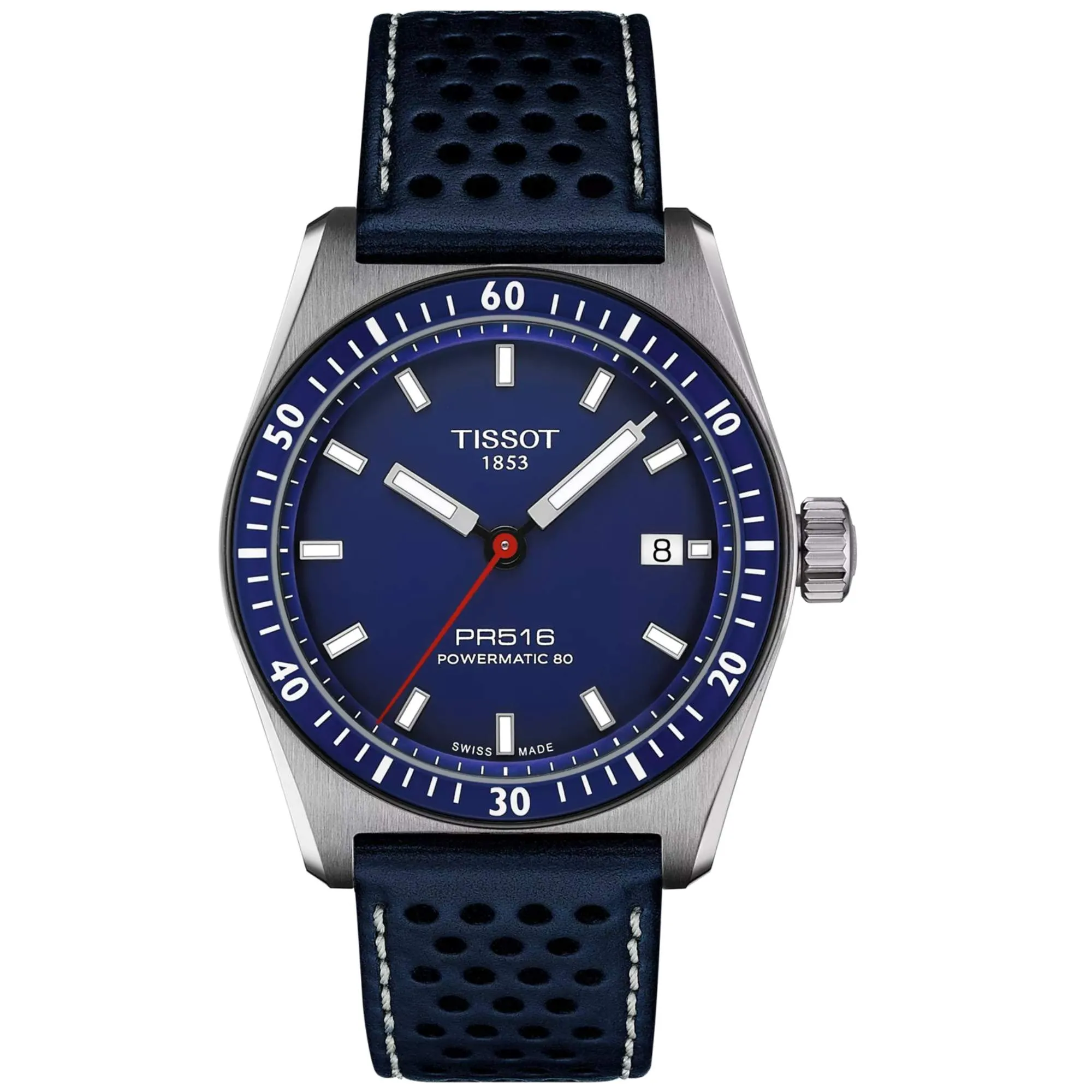 Relógio Tissot PR516 Powermatic 80 Azul T149.407.16.041.00