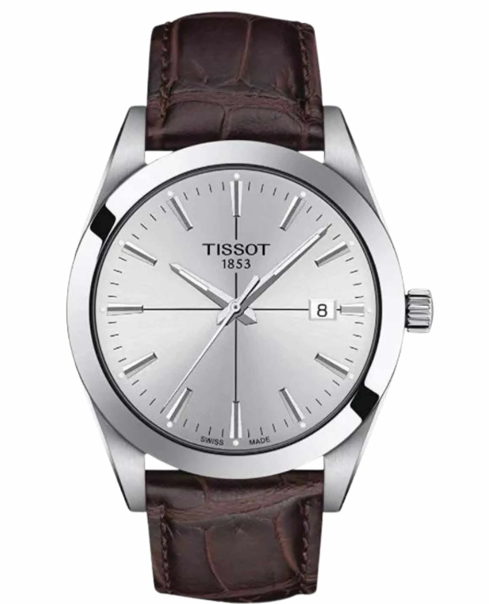 Relógio Tissot Gentleman Quartzo Prata T127.410.16.031.01